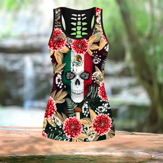 Mexico Lover Cool With Skulls Combo Outfit QB06182003-TQH-Apparel-TQH-S-S-Vibe Cosy™