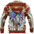 Horse Dreamcatcher Native American Blue Hoodie 3D All Over Printed Shirts DA140920203-LAM