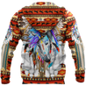 Horse Dreamcatcher Native American Blue Hoodie 3D All Over Printed Shirts DA140920203-LAM