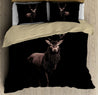 Alone Beautiful Deer Portrait Bedding Set