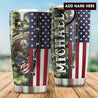 Customize Name United States Army Tumbler