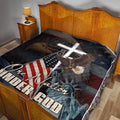 American - One Nation Under God 3D All Over Printed Quilt