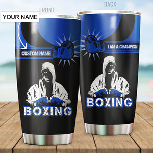 Custom Name Boxing Tumbler