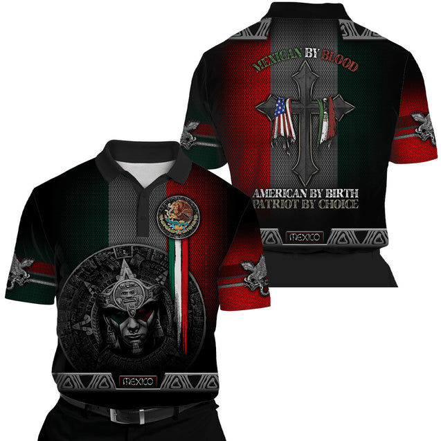 Mexican By Blood 3D All Over Printed Unisex Shirts