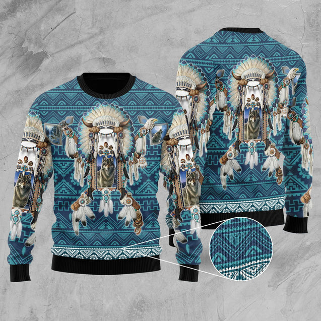 Native American 3D All Over Printed Unisex Shirts No 01