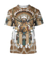 Native Dreamcatcher Deer 3D All Over Printed Shirts For Men