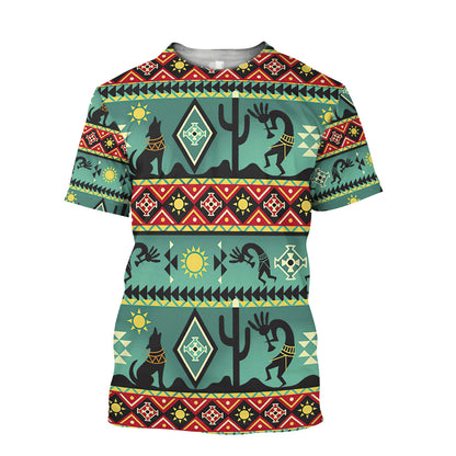 Native American 3D All Over Printed Unisex Shirts