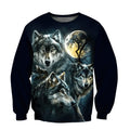 Wolf 3D All Over Printed Unisex Shirts No 13