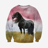 Love Horse 3D All over print for Men and Women shirt HR14-Apparel-NNK-Sweat Shirt-S-Vibe Cosy™