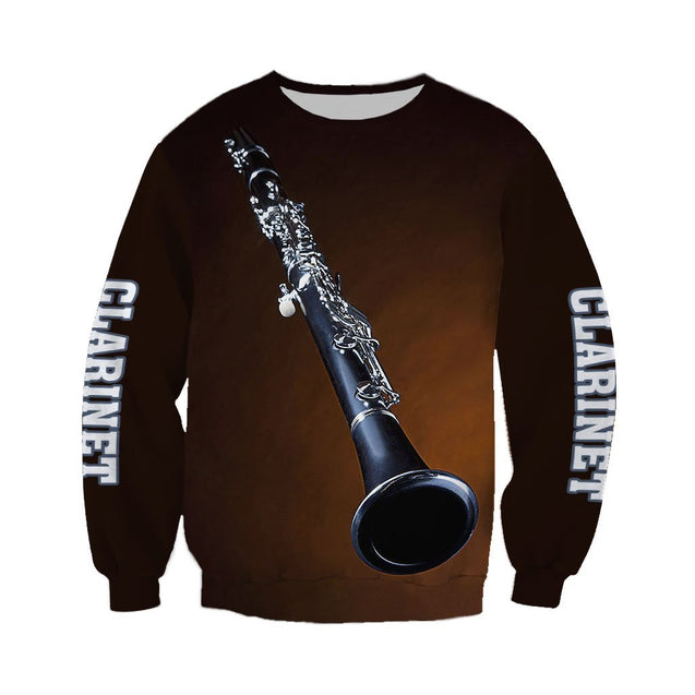 Clarinet music 3d hoodie shirt for men and women HG12116-Apparel-HG-Sweater-S-Vibe Cosy™