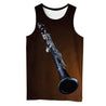 Clarinet music 3d hoodie shirt for men and women HG12116-Apparel-HG-Men's tank top-S-Vibe Cosy™