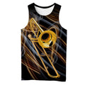 Trombone music 3d hoodie shirt for men and women HG12112-Apparel-HG-Men's tank top-S-Vibe Cosy™