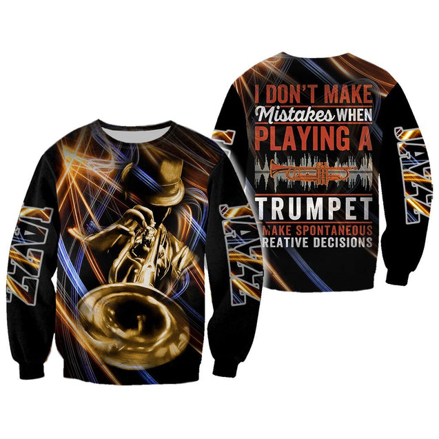 Trumpet music 3d hoodie shirt for men and women HG12115-Apparel-HG-Sweater-S-Vibe Cosy™