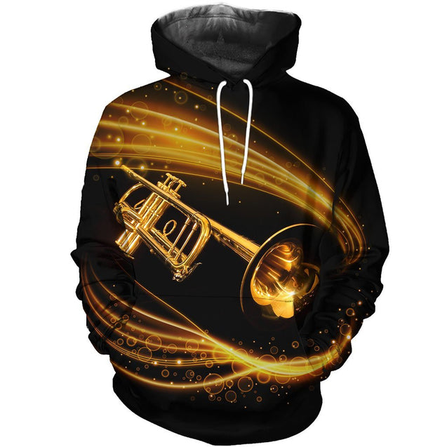 Trumpet music 3d hoodie shirt for men and women HG12114-Apparel-HG-Hoodie-S-Vibe Cosy™