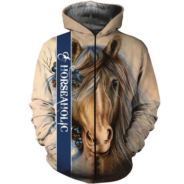 3D Printed Beautiful Horse Clothes HR4-Apparel-NNK-Zip-S-Vibe Cosy™