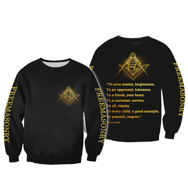 Freemasonry 3D All Over Printed Shirts for Men and Women TT0010-Apparel-TT-Sweatshirts-S-Vibe Cosy™