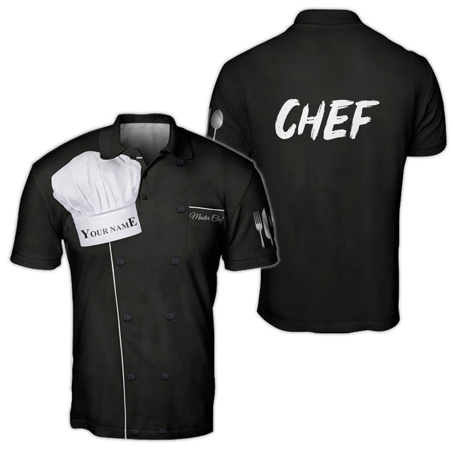 Custom Name Master Chef 3D All Over Printed Unisex Shirts