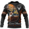 Love Deer 3D All Over Printed Shirts For Men And Woman