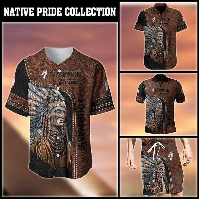 Summer Collection - Customized Native American 3D All Over Printed Unisex Shirts