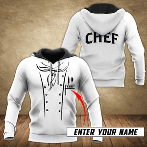 Custom Name Master Chef 3D All Over Printed Unisex Shirts