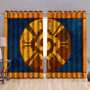 Native American Pattern 3D All Over Printed Window Curtains