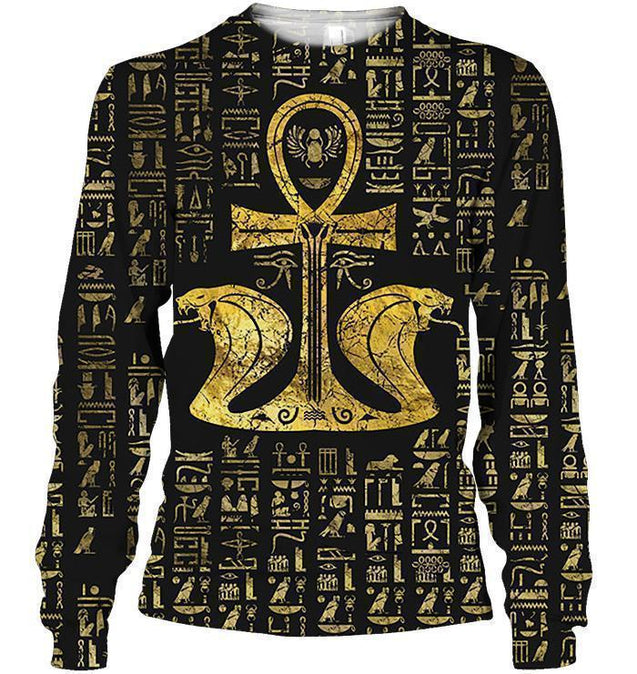 All Over Printed Egyptian Cross Ankh - Amaze Style™-Apparel