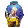 One Punch Man Amazing One Punch Hero Saitama HD Fan Art Action Hoodie-Apparel-Phaethon-T-Shirt-S-Vibe Cosy™