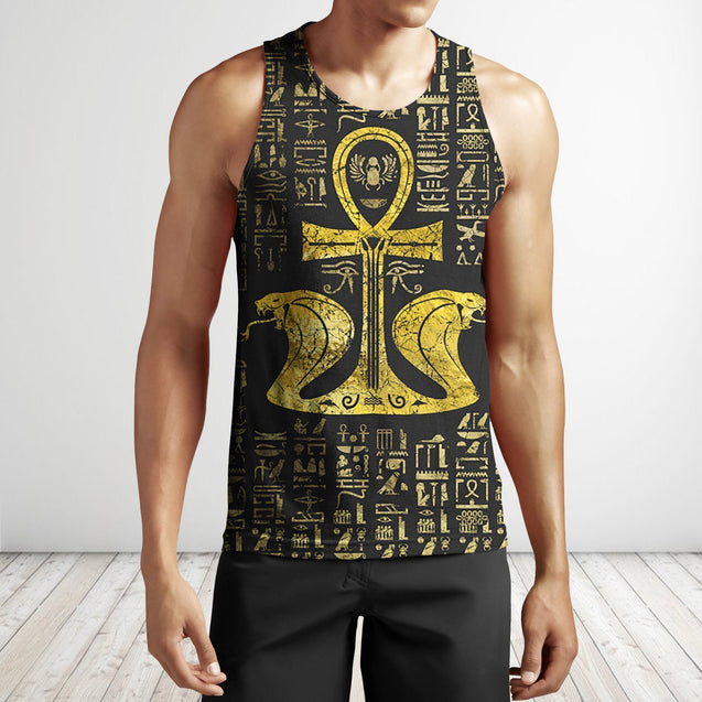 All Over Printed Egyptian Cross Ankh - Amaze Style™-Apparel