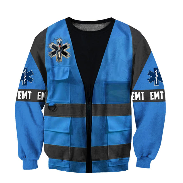 Loving EMT 3D Printed Hoodie For Men And Women