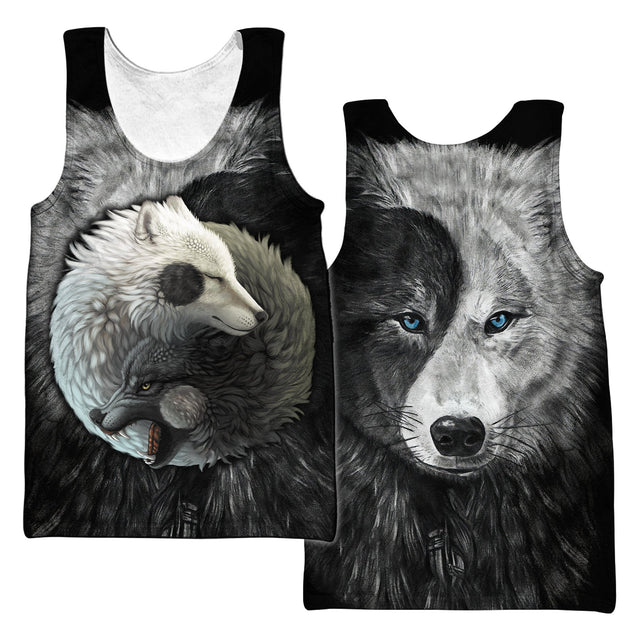 Wolf 3D All Over Printed Unisex Shirt