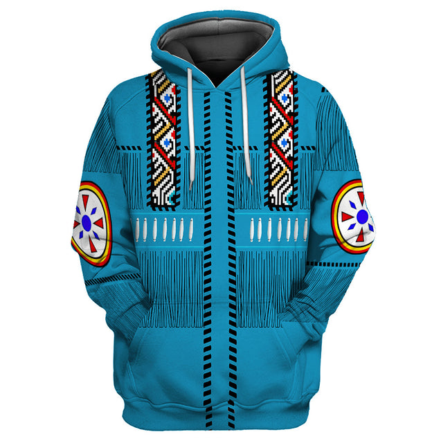 Native American 3D All Over Printed Unisex Shirts