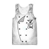 Custom Name Master Chef 3D All Over Printed Unisex Shirts