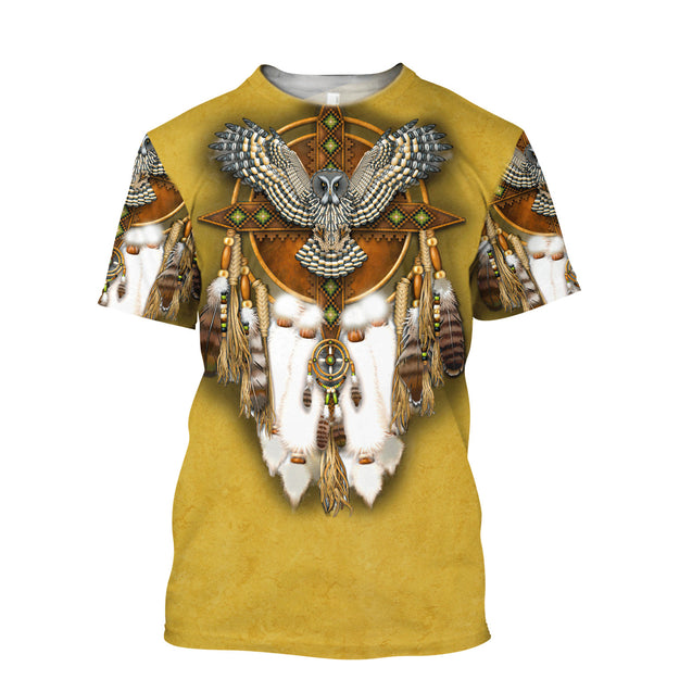 Native American 3D All Over Printed Unisex Shirts