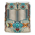 NATIVE AMERICAN PATTERN QBED HP090420BED-BEDDING SETS-HP Arts-US-QUEEN/FULL-Vibe Cosy™