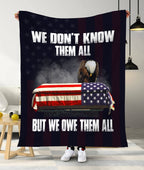 American 3D All Over Printed Blanket