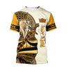 July King Lion 3D All Over Printed Unisex Shirts