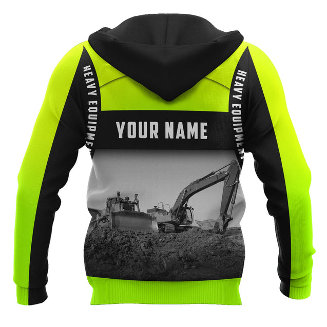 Customize Name Heavy Equipment Operator 3D All Over Printed Unisex Shirt