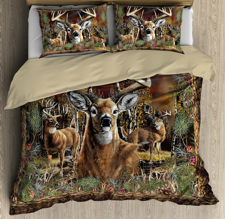 Deer Bedding Bedding Set LAM