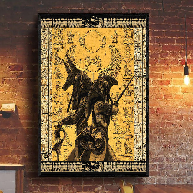 Egypt Poster Vertical 3D Printed