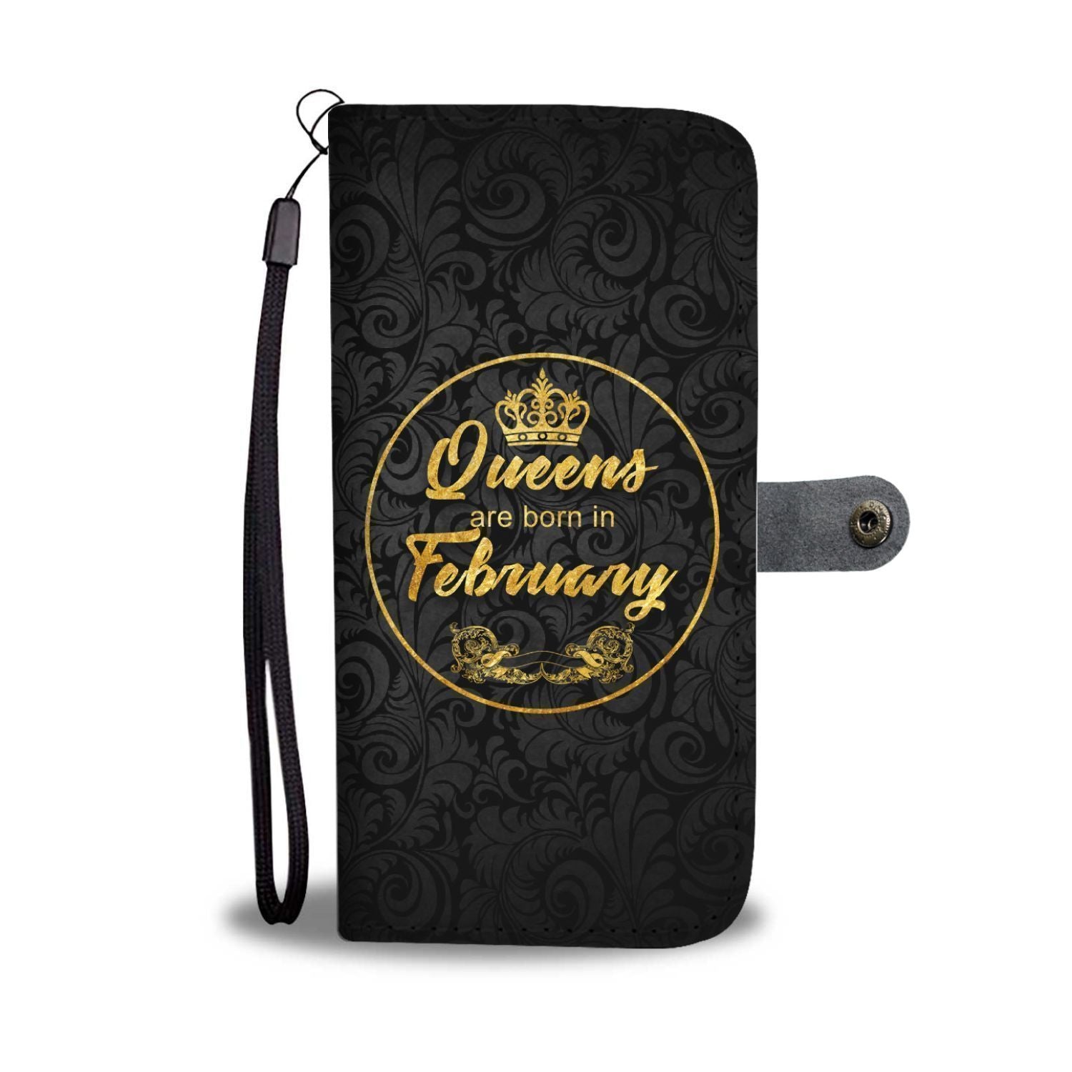 February Queen - Wallet Phonecase-February-wc-fulfillment-iPhone X-Vibe Cosy™