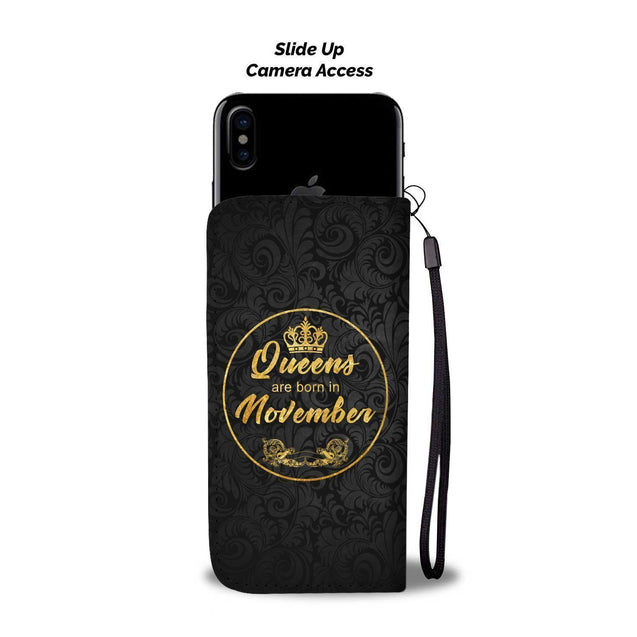 November Queen - Wallet Phonecase-November-wc-fulfillment-iPhone X-Vibe Cosy™