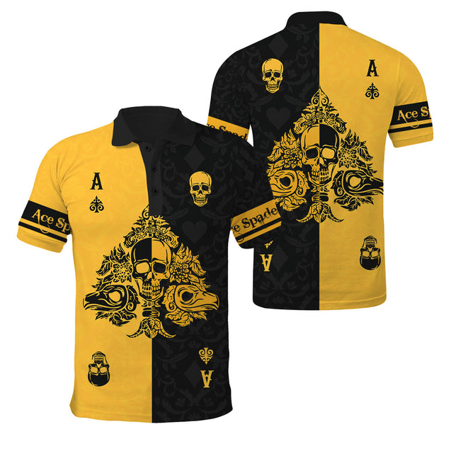 Ace Spade 3D All Over Printed Unisex Shirts