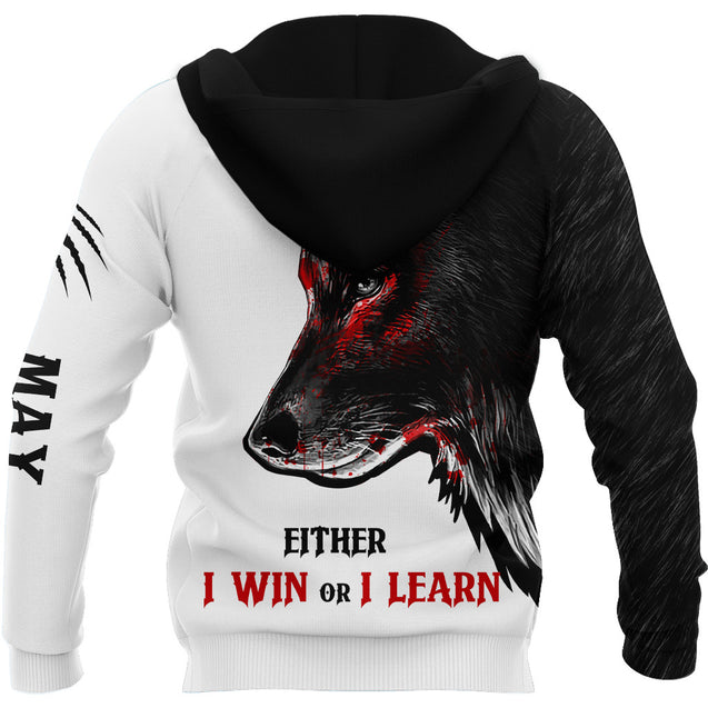 Wolf - May Guy Never Lose 3D All Over Printed Unisex Shirts