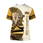 Custom Name September King Lion 3D All Over Printed Unisex Shirts