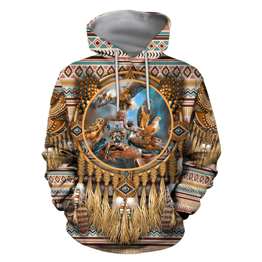 Native American 3D All Over Printed Unisex Shirts