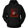 Australian Koala Trick or Treat Halloween Red T-Shirt 01 H9-T-SHIRTS-HP Arts-Unisex Hoodie-Black-S-Vibe Cosy™