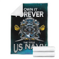 US Navy 3D All Over Printed Blanket