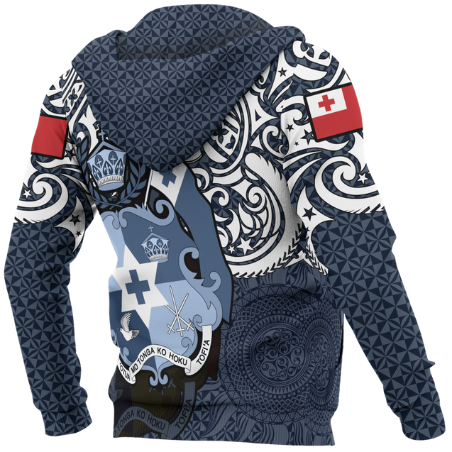 Tonga in My Heart Polynesian Tattoo Style 3D Printed Shirts TT0028-Apparel-TT-Hoodie-S-Vibe Cosy™
