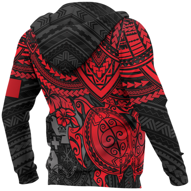 Tonga in My Heart Polynesian Tattoo Style 3D Printed Shirts TT0025-Apparel-TT-Hoodie-S-Vibe Cosy™