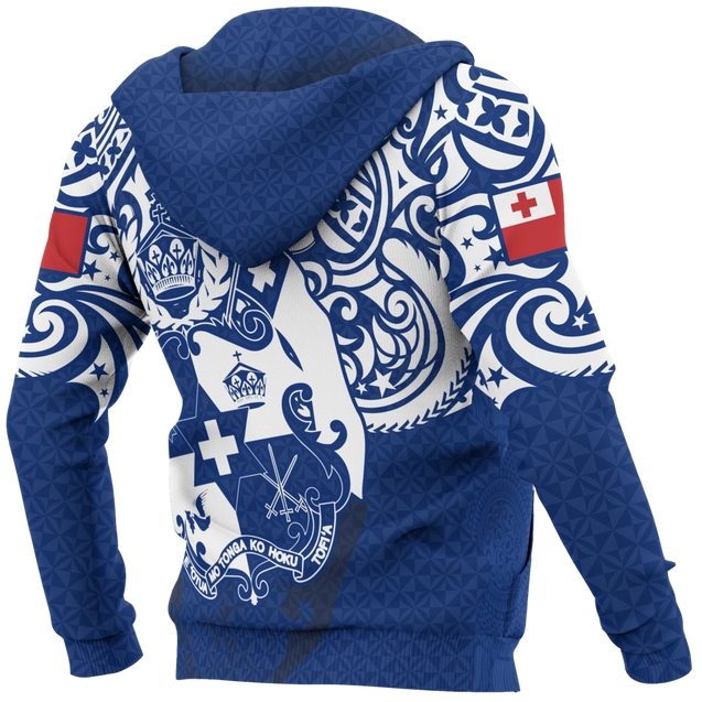 Tonga in My Heart Polynesian Tattoo Style 3D Printed Shirts TT0027-Apparel-TT-Hoodie-S-Vibe Cosy™